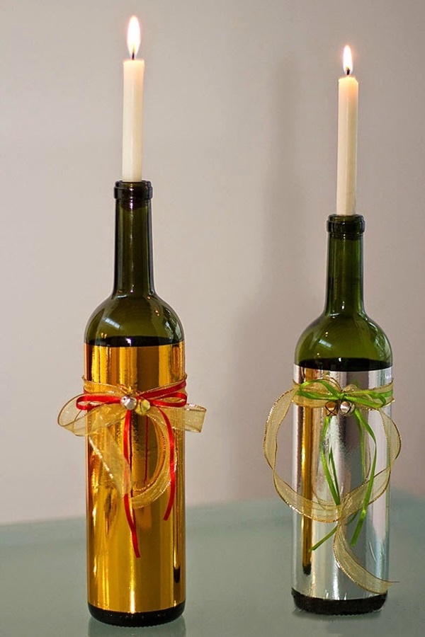 DIY Wine Bottle Painting Ideas for Home Décor