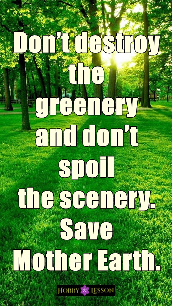 Strong Save Earth Slogans and Sayings