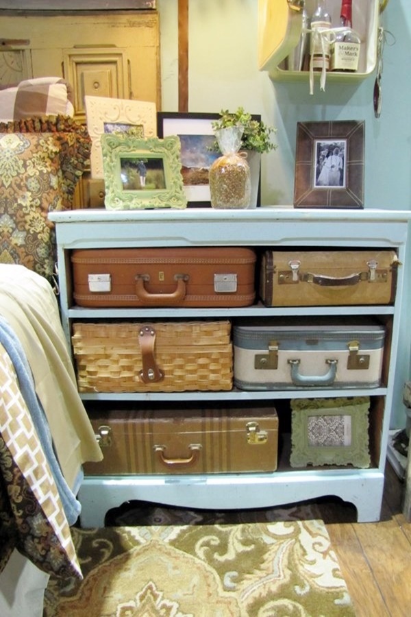 Most Intelligent Ways to Reuse old Vintage Suitcases