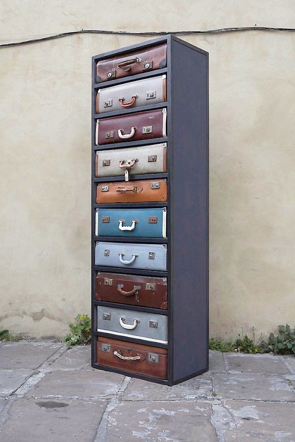 Most Intelligent Ways to Reuse old Vintage Suitcases