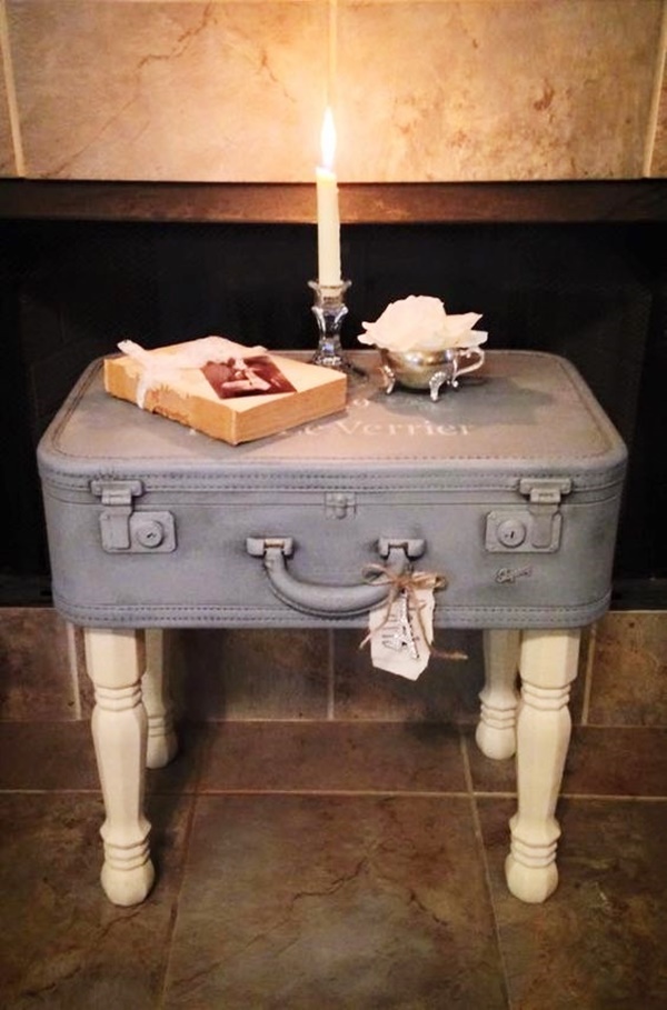 Most Intelligent Ways to Reuse old Vintage Suitcases