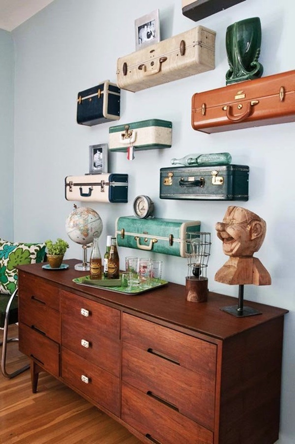 Most Intelligent Ways to Reuse old Vintage Suitcases