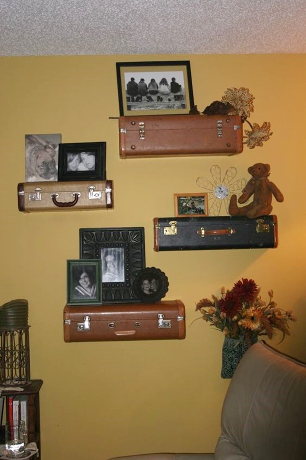 Most Intelligent Ways to Reuse old Vintage Suitcases