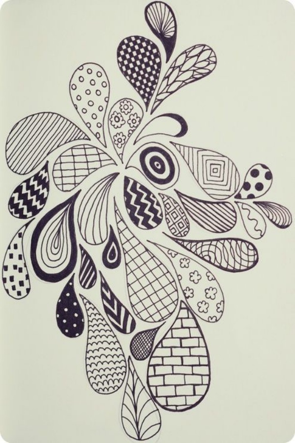 easy creative doodle art