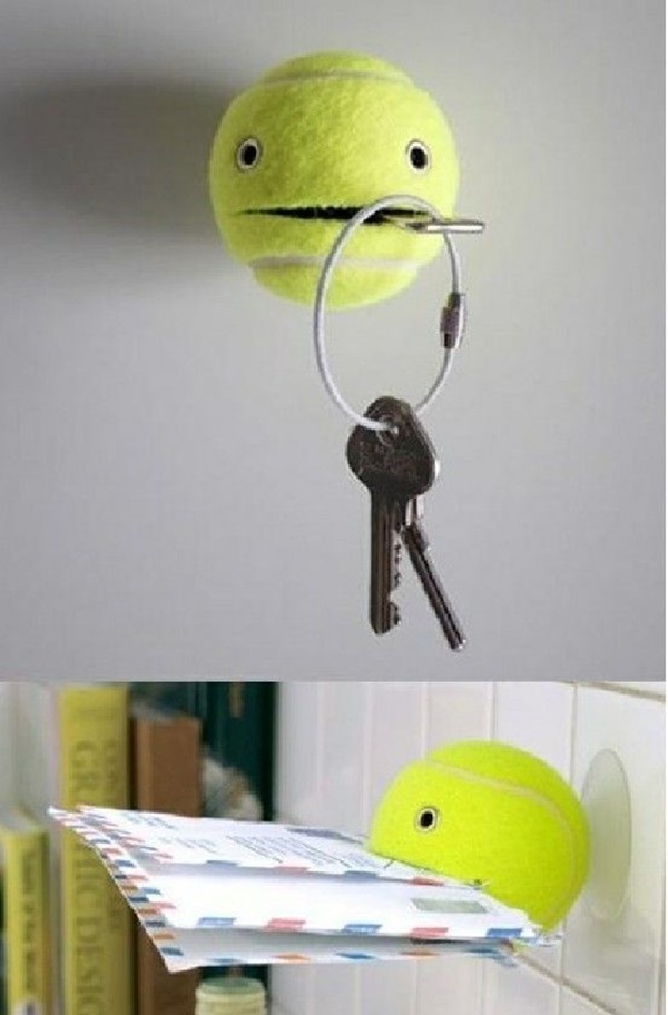 Cool DIY Keys and Mail Organizing Ideas