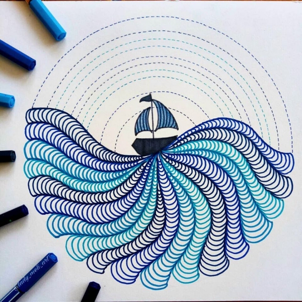 Creative Doodle Art Ideas to Practice in Free Time