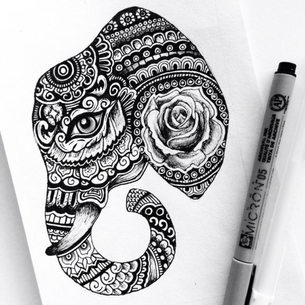 40 Creative Doodle Art Ideas to Practice in Free Time