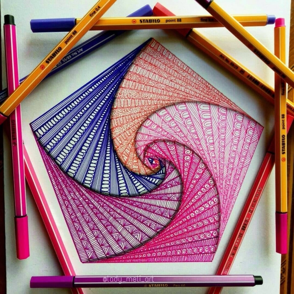 40 Creative Doodle Art Ideas to Practice in Free Time