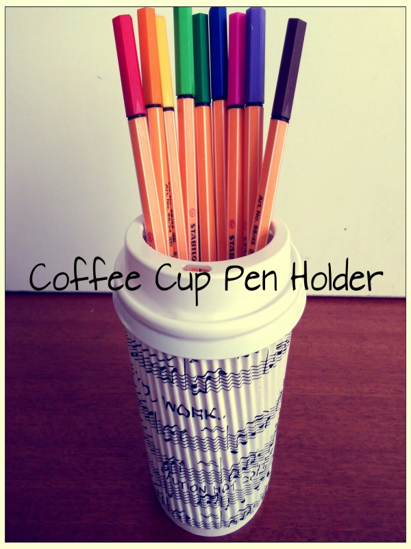 Disposable Eco-Friendly Coffee Cup Craft Ideas