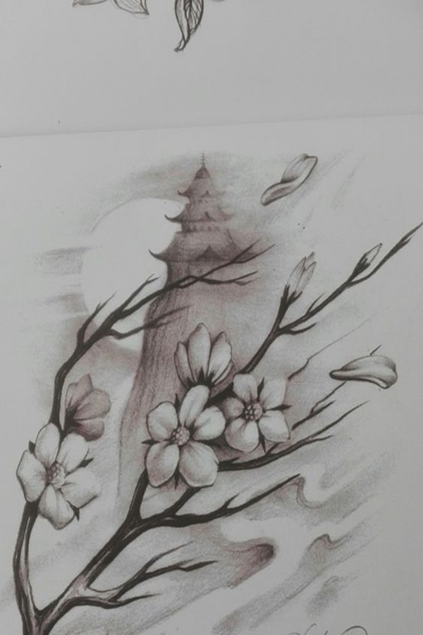 40 Easy Flower Pencil Drawings For Inspiration