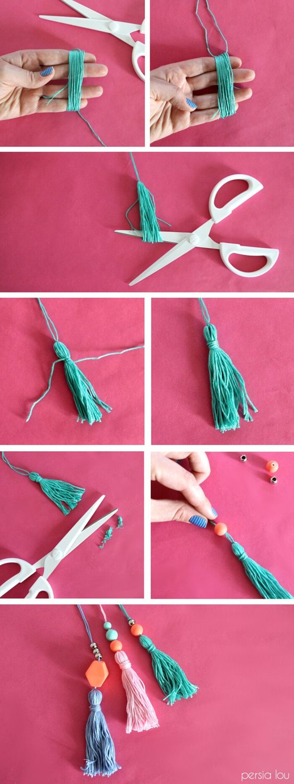 How To Make A Beaded Tassels 40 Simple Tutorial 