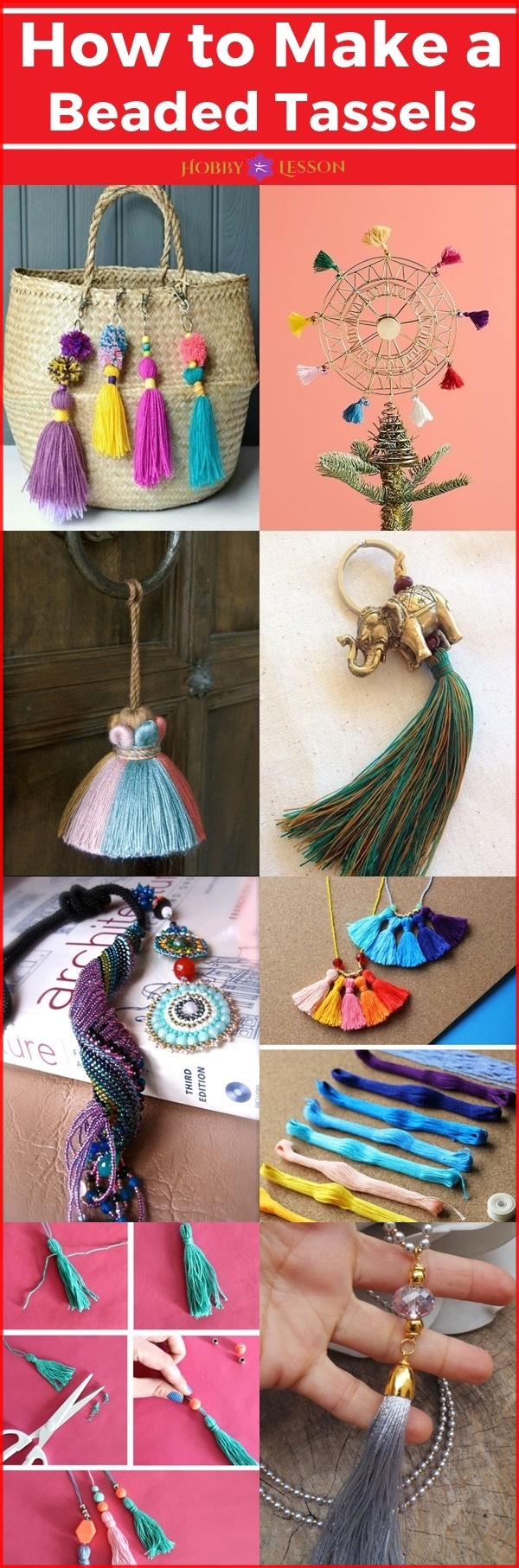 How to Make a Beaded Tassels