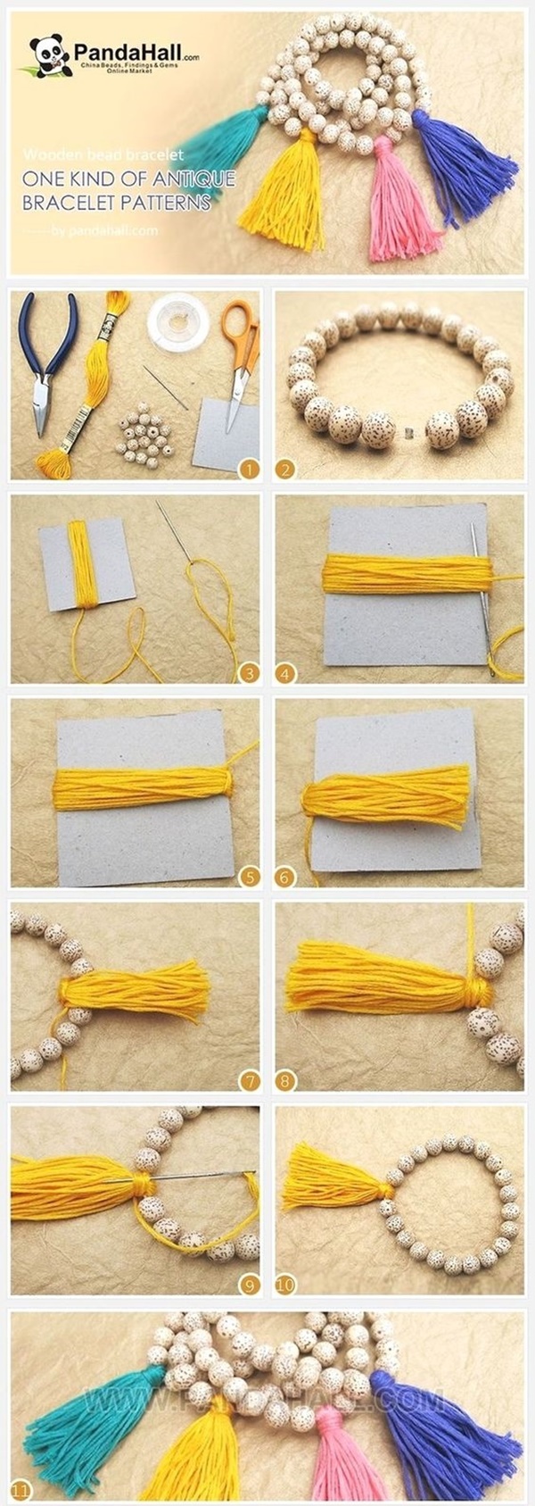 How to Make a Beaded Tassels