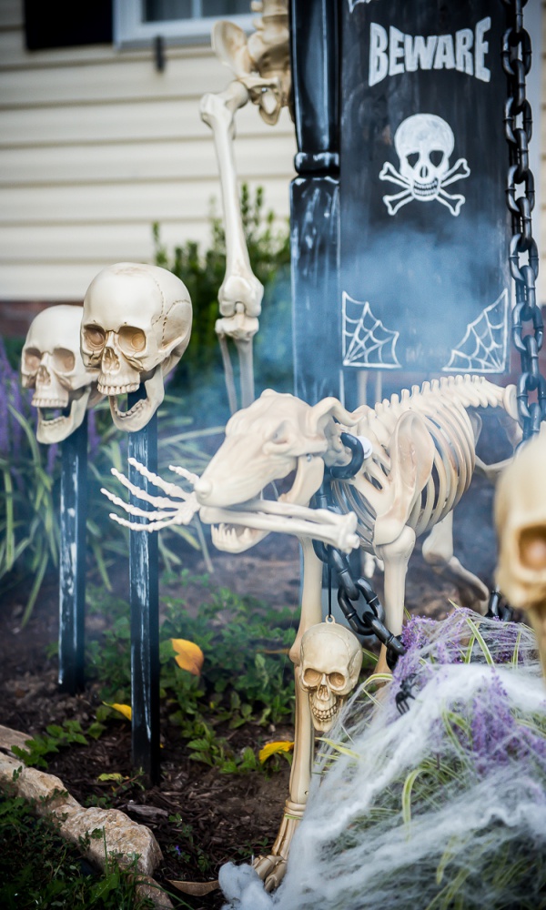 Scary Skeleton Decor Ideas to try this Halloween