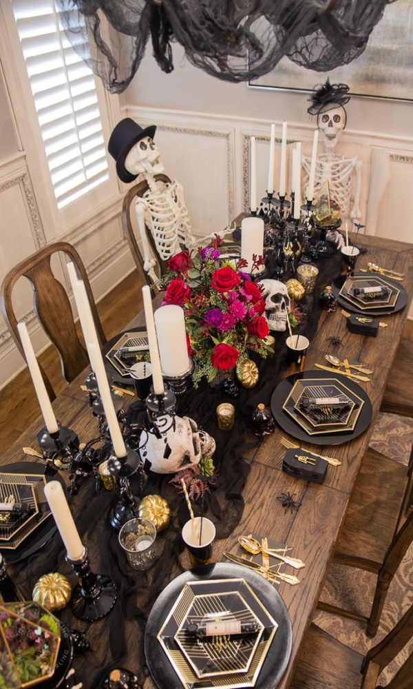 Scary Skeleton Decor Ideas to try this Halloween