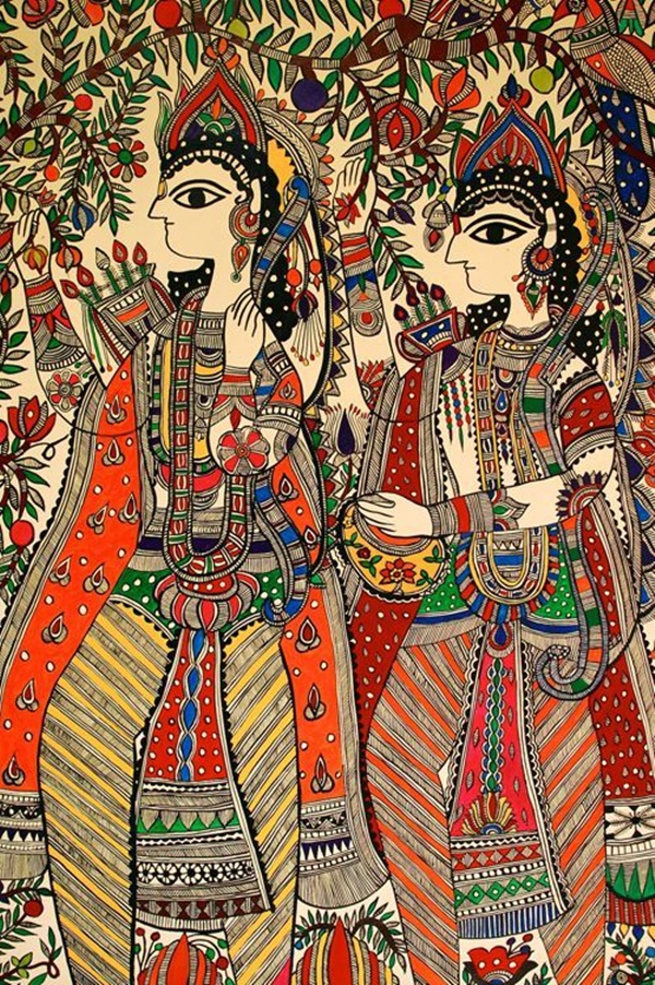 40 Brilliant Traditional Indian Art Paintings