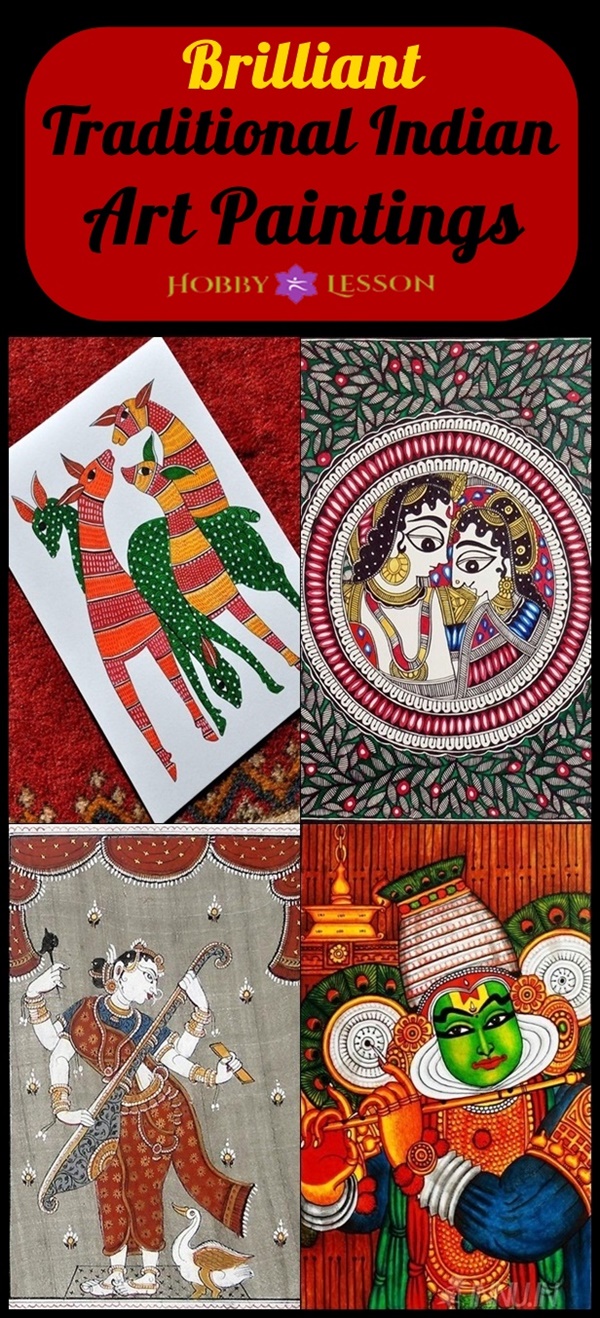 Brilliant Traditional Indian Art Paintings