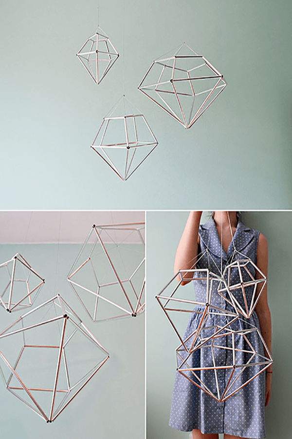 DIY Geometric Sculpture Ideas to Decor Your Home
