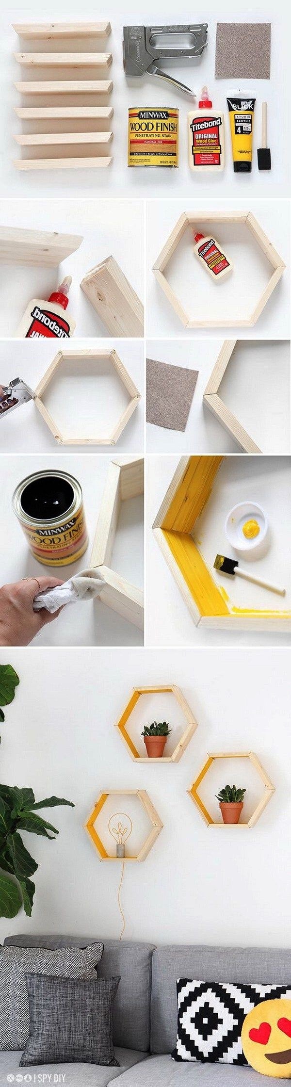 DIY Geometric Sculpture Ideas to Decor Your Home