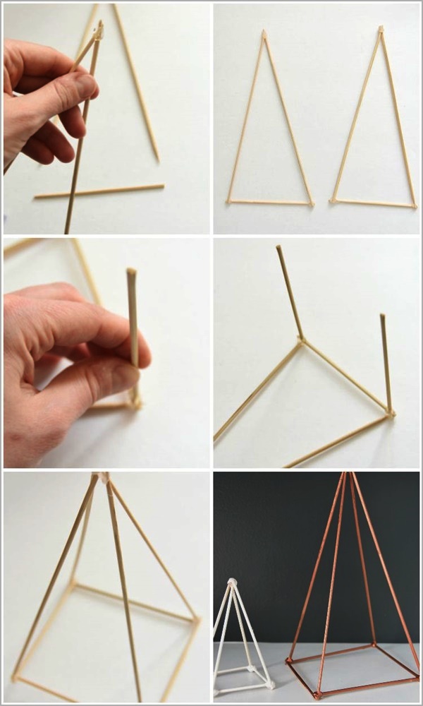 DIY Geometric Sculpture Ideas to Decor Your Home