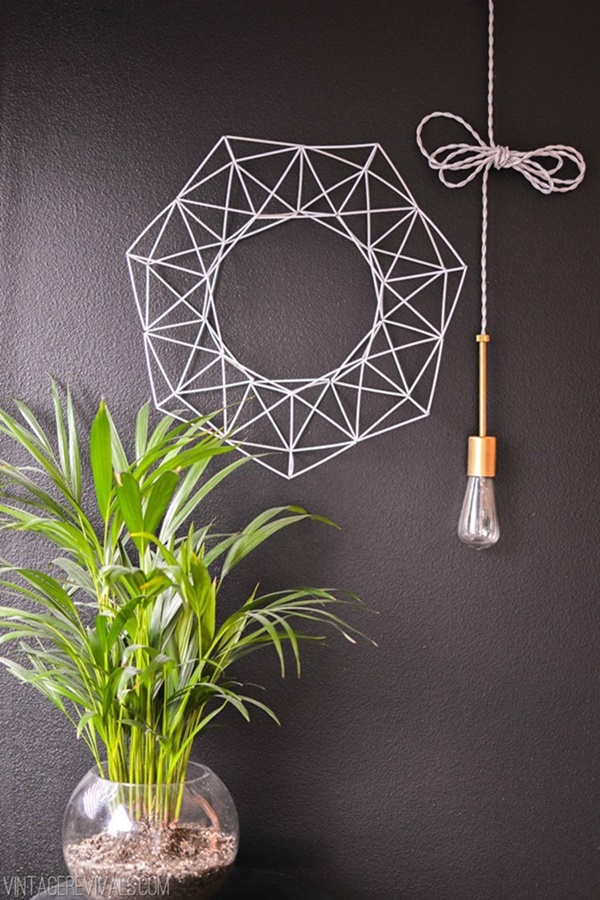 DIY Geometric Sculpture Ideas to Decor Your Home