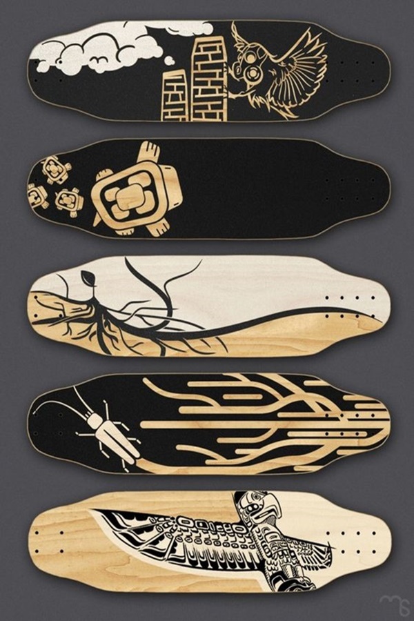 DIY Skateboard Deck Art Ideas