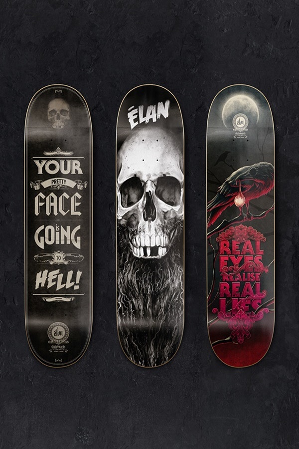 DIY Skateboard Deck Art Ideas