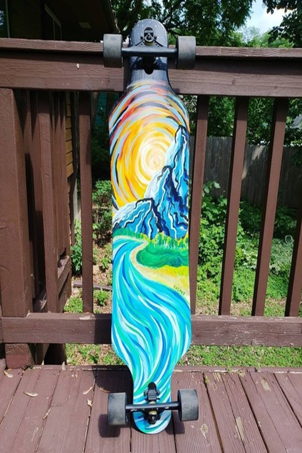 DIY Skateboard Deck Art Ideas