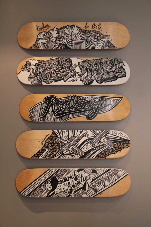 DIY Skateboard Deck Art Ideas