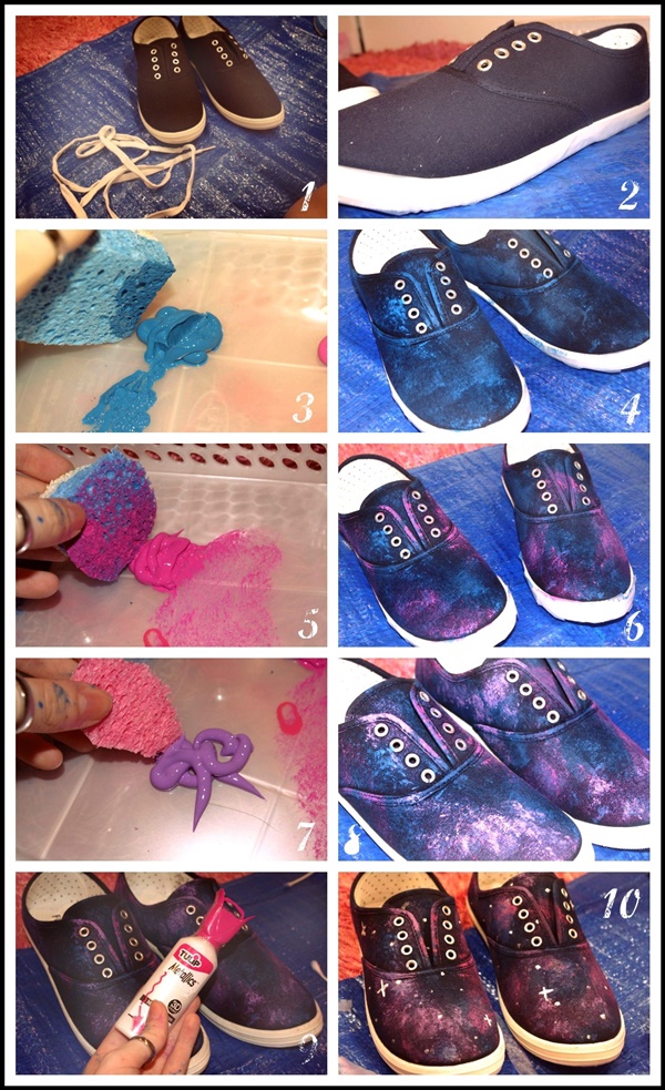 DIY Sneaker Art Ideas To Look Awesome