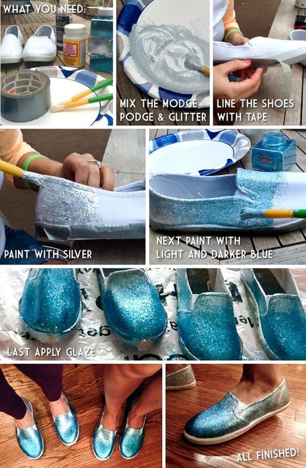DIY Sneaker Art Ideas To Look Awesome