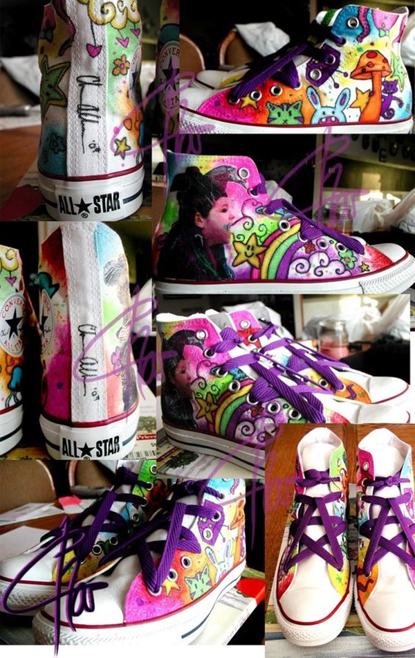 DIY Sneaker Art Ideas To Look Awesome