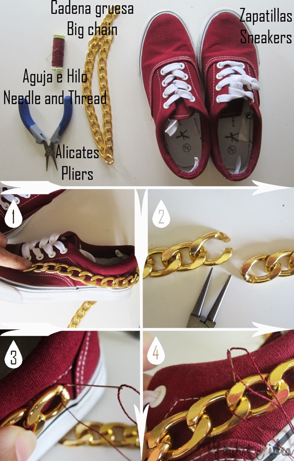 DIY Sneaker Art Ideas To Look Awesome