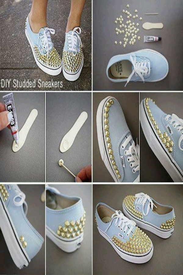 DIY Sneaker Art Ideas To Look Awesome