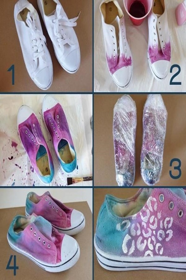 DIY Sneaker Art Ideas To Look Awesome