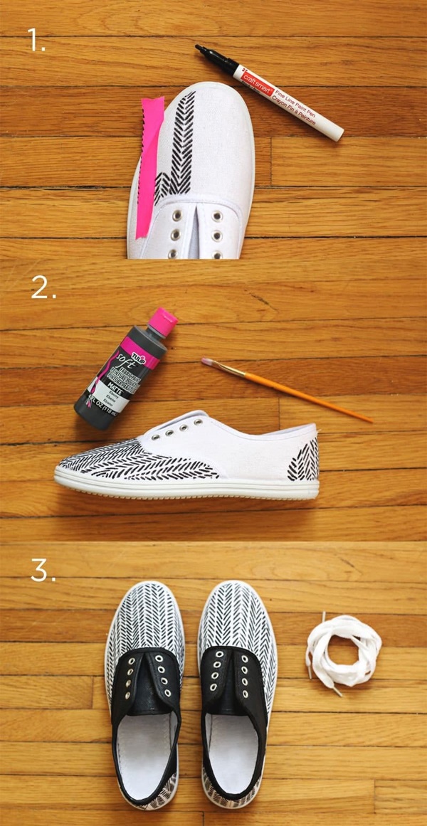 DIY Sneaker Art Ideas To Look Awesome