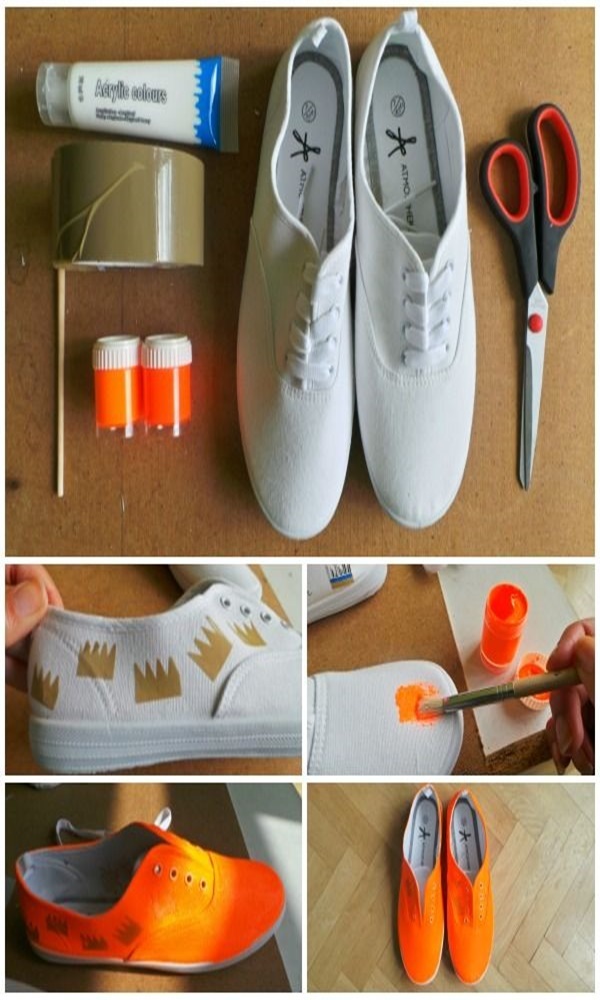 DIY Sneaker Art Ideas To Look Awesome