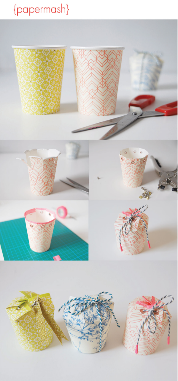 Disposable Eco-Friendly Coffee Cup Craft Ideas