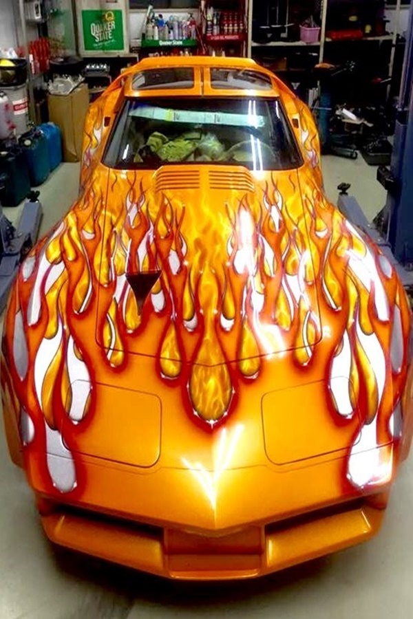 Super Cool Car Paint Job Art Ideas