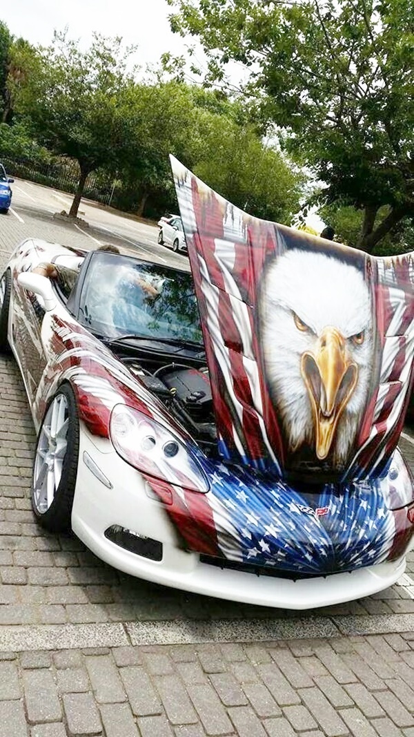 Super Cool Car Paint Job Art Ideas