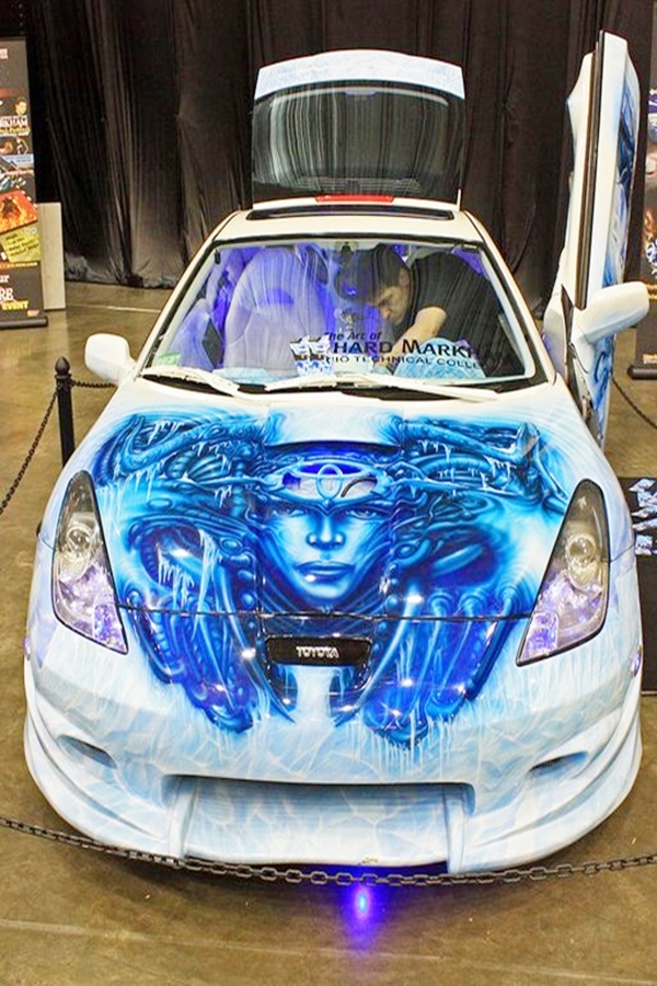 Super Cool Car Paint Job Art Ideas