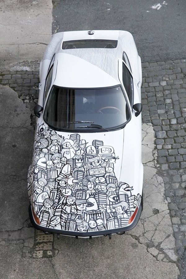 Super Cool Car Paint Job Art Ideas