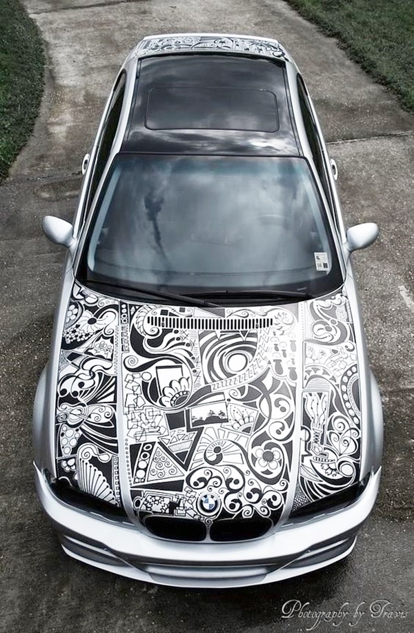 Super Cool Car Paint Job Art Ideas