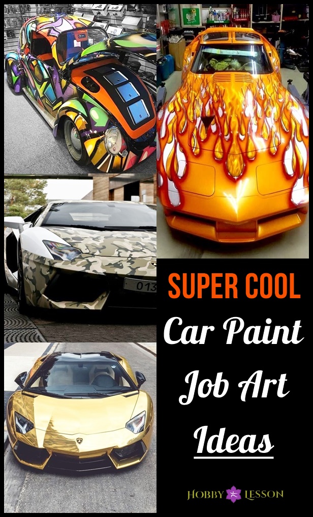 Super Cool Car Paint Job Art Ideas