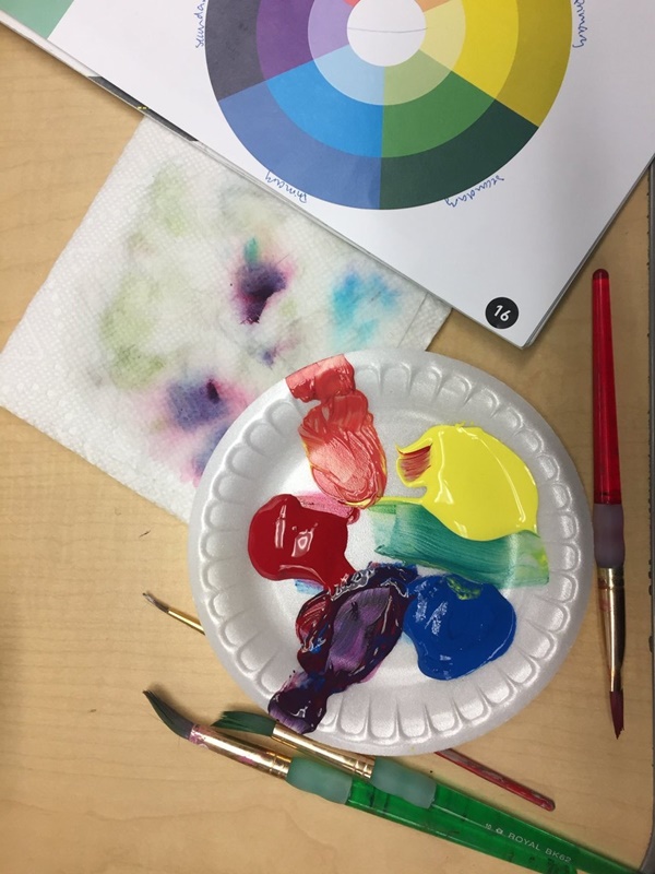 Watercolor Techniques for Testing Color Mixing