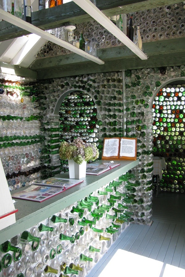 Amazing Wine Bottle Sculptures Ideas for Home