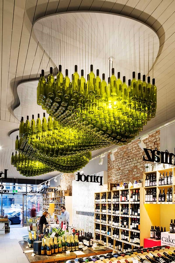 Amazing Wine Bottle Sculptures Ideas for Home