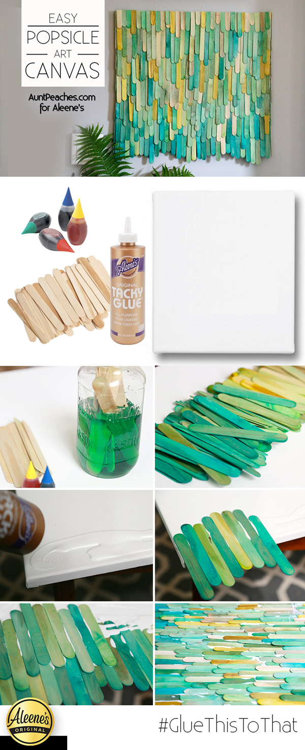 Creative and Easy Cheap DIY Canvas Wall Art Ideas