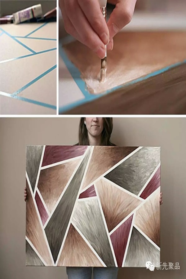 40 Creative and Easy Cheap DIY Canvas Wall Art Ideas