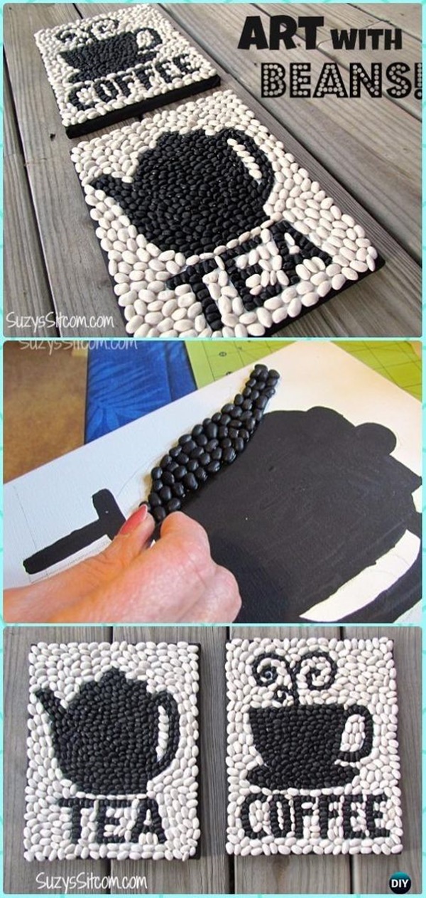 Creative and Easy Cheap DIY Canvas Wall Art Ideas